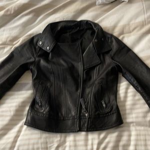 Mackage leather jacket